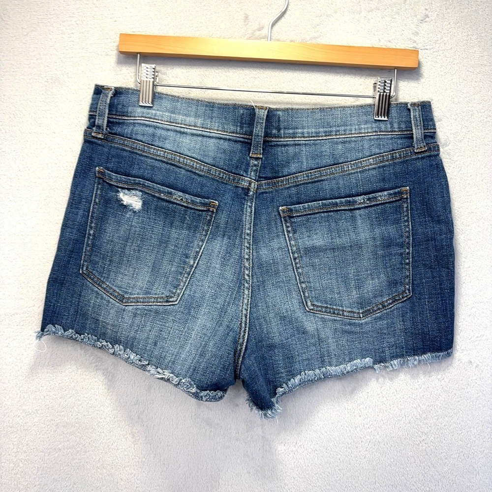 Pistola Distressed Cut-Off Denim Shorts Womens 30 Blue Jorts 2.5" Rodeo Country - Picture 2 of 12